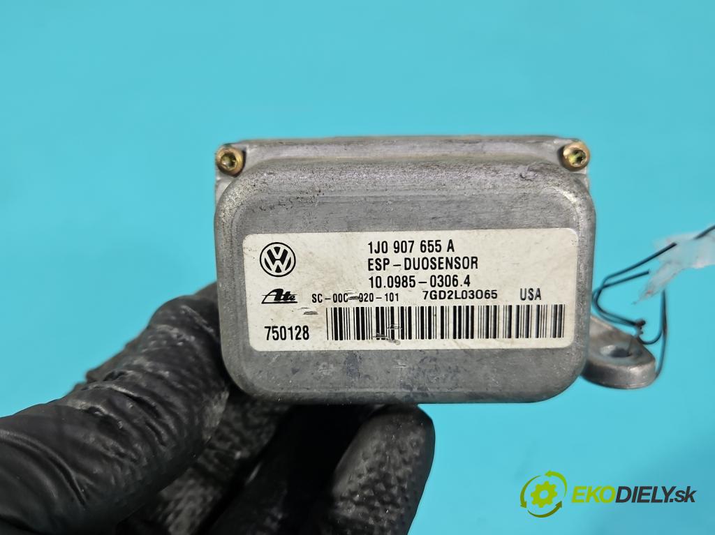 Vw New Beetle 1998-2010 1.6 SR 102 hp manual 75 kW 1595 cm3 2- snímač ESP 1J1907637D