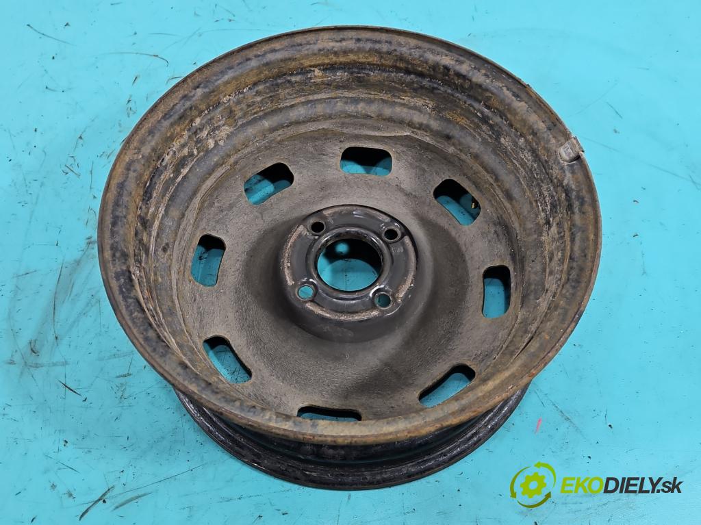 Peugeot 208 I 2012-2019 1.4 hdi 68 hp manual 50 kW 1398 cm3 5- Felga ocelový 15"