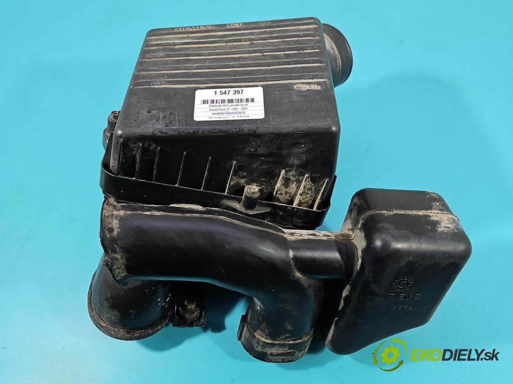 Honda Civic VI 1995-2001 1.4 16V 90 HP manual 66 kW 1396 cm3 5- obal filtra vzduchu 2804A2 (Obal vzduchového filtra)