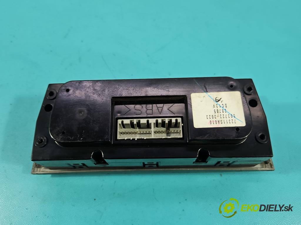 Subaru Forester II SG 2002-2008 2.0 boxer 125 HP manual 92 kW 1994 cm3 5- panel kúrenia 72311SA010