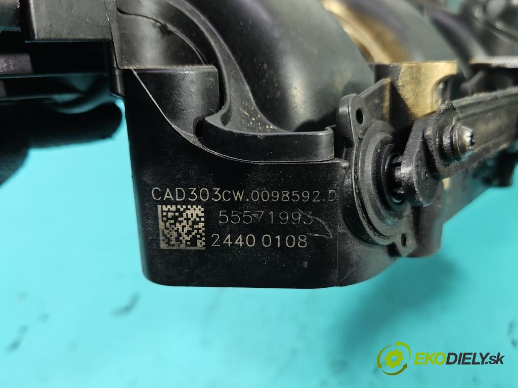 Opel Insignia A 2008-2017 2.0 cdti 160 hp manual 118 kW 1956 cm3 5- potrubí sací 55571993 (Sací potrubí)