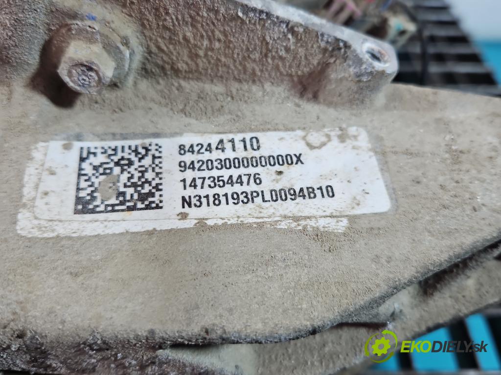 Opel Insignia B 2017-2022 2.0 cdti 209KM automatic 154 kW 1956 cm3 5- Most: zadní: 84244110