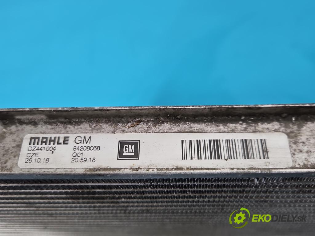 Opel Insignia B 2017-2022 2.0 cdti 209KM automatic 154 kW 1956 cm3 5- Chladič vody 84208068 (Vodní chladič)