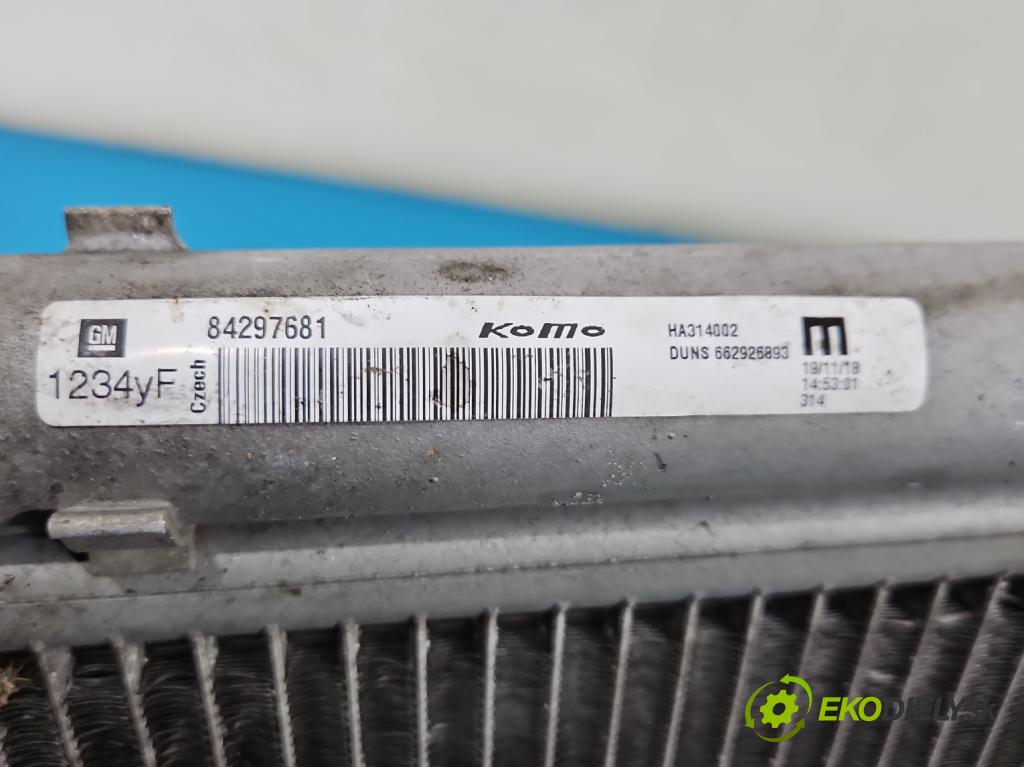 Opel Insignia B 2017-2022 2.0 cdti 209KM automatic 154 kW 1956 cm3 5- chladič klimatizácie 84297681 (Chladič klimatizácie)