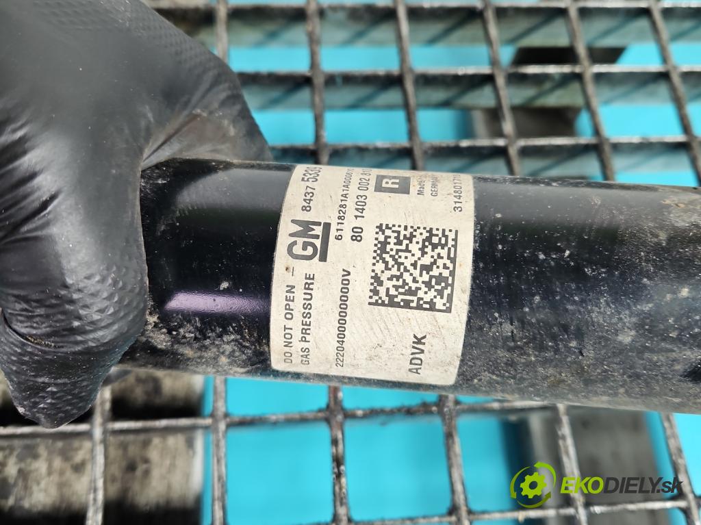 Opel Insignia B 2017-2022 2.0 cdti 209KM automatic 154 kW 1956 cm3 5- tlmič zadné pravý 84375339 (Tlmič zadný pravý)