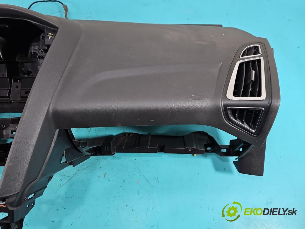 Ford Focus Mk3 2010-2018 1.6 tdci 95 HP manual 70 kW 1560 cm3 5- kokpit,pristrojová doska rozdeľovacia