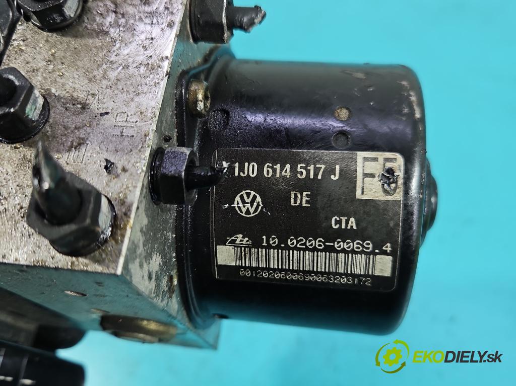 Vw New Beetle 1998-2010 1.6 SR 102 hp manual 75 kW 1595 cm3 2- čerpadlo abs 1C0907379M (Pumpa ABS)