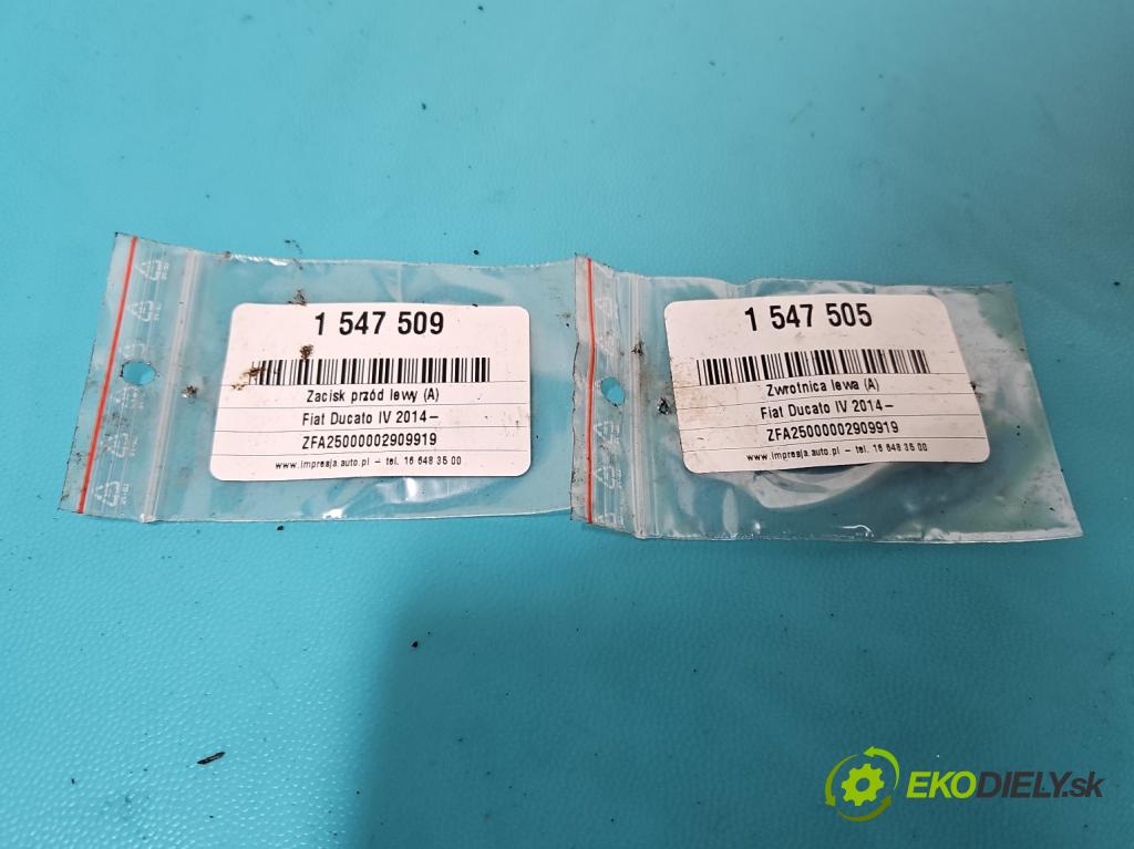 Fiat Ducato IV 2014- 2.0 jtd 116 HP manual 85 kW 1956 cm3 5- náboj ľavé (Náboj kolesa)