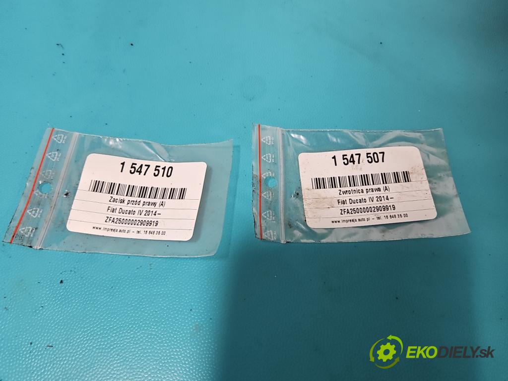 Fiat Ducato IV 2014- 2.0 jtd 116 hp manual 85 kW 1956 cm3 5- náboj pravé  (Náboj kola)