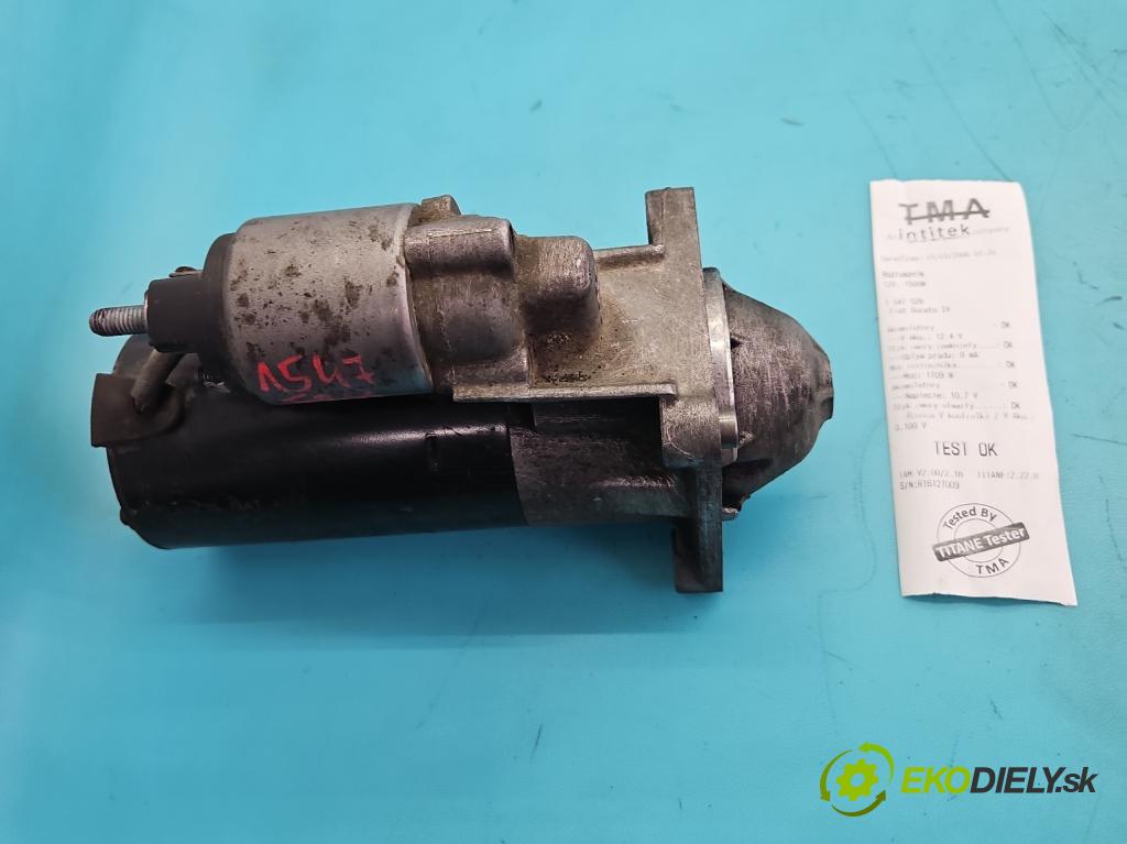 Fiat Ducato IV 2014- 2.0 jtd 116 HP manual 85 kW 1956 cm3 5- štartér 51810267A (Štartér)