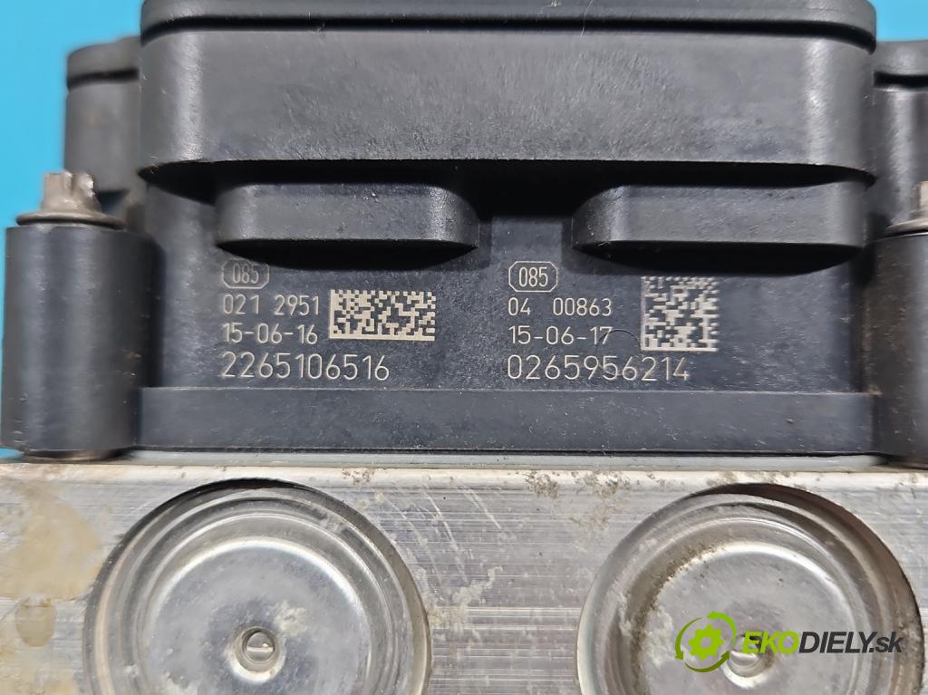 Fiat Ducato IV 2014- 2.0 jtd 116 HP manual 85 kW 1956 cm3 5- čerpadlo abs 0265260989 (Pumpa ABS)