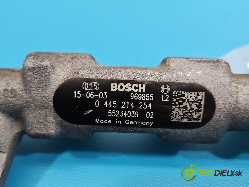 Fiat Ducato IV 2014- 2.0 jtd 116 HP manual 85 kW 1956 cm3 5- lišta vstrekovacia 0445214254 (Vstrekovacia lišta)