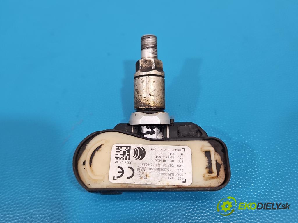 Fiat Ducato IV 2014- 2.0 jtd 116 HP manual 85 kW 1956 cm3 5- snímač tlak: pneumatika 2013DJ5531 (Snímač tlaku v pneumatike)