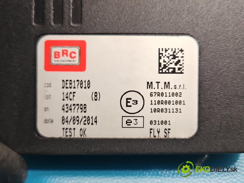 Seat Ibiza IV 6J 2008-2017 1.4 16V 86 HP manual 63 kW 1390 cm3 5- riadiaca jednotka LPG DE817010