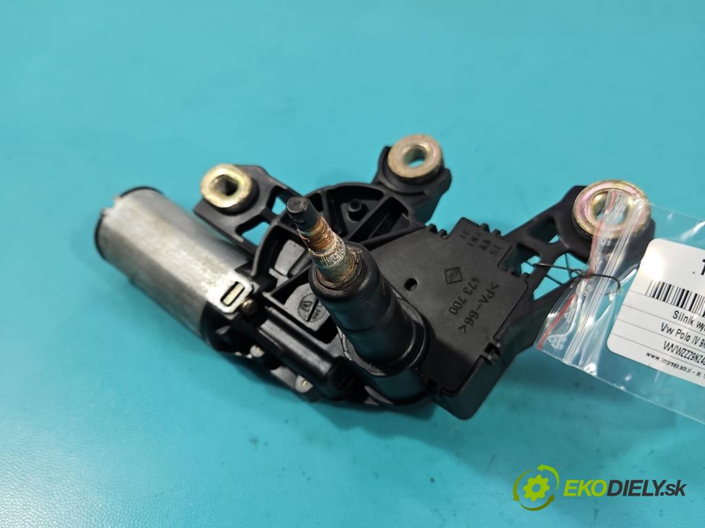 Vw Polo IV 9N 2001-2009 1.2 6V 54 HP manual 40 kW 1198 cm3 5- motor stieračov zadné 6Q6955711A