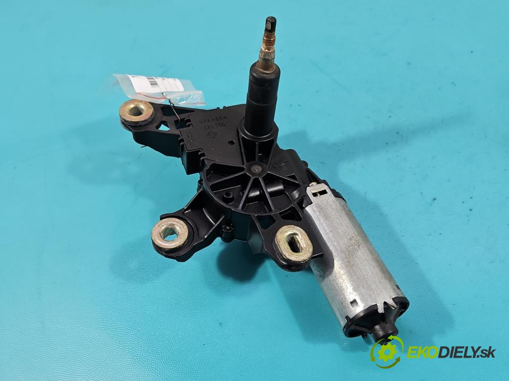 Vw Polo IV 9N 2001-2009 1.2 6V 54 HP manual 40 kW 1198 cm3 5- motor stieračov zadné 6Q6955711A