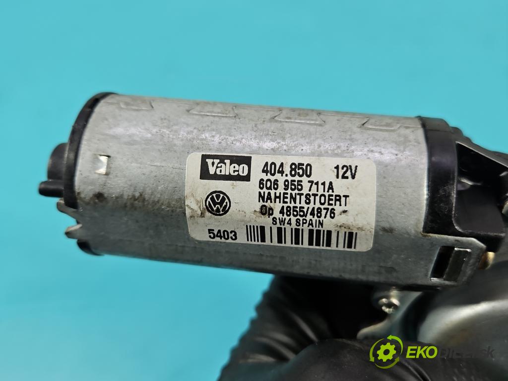 Vw Polo IV 9N 2001-2009 1.2 6V 54 HP manual 40 kW 1198 cm3 5- motor stieračov zadné 6Q6955711A