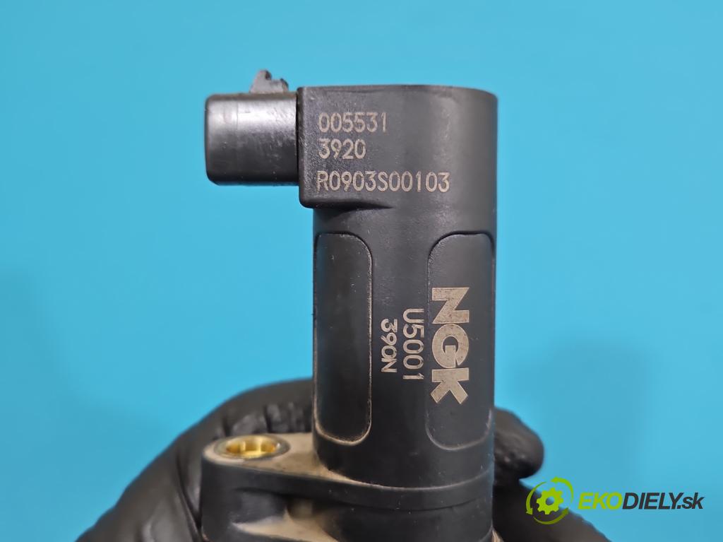 Renault Clio III 2005-2012 1.6 16V 88 HP manual 65 kW 1598 cm3 5- cievka zapaľovacia R0903S00103 (Zapaľovacia cievka)