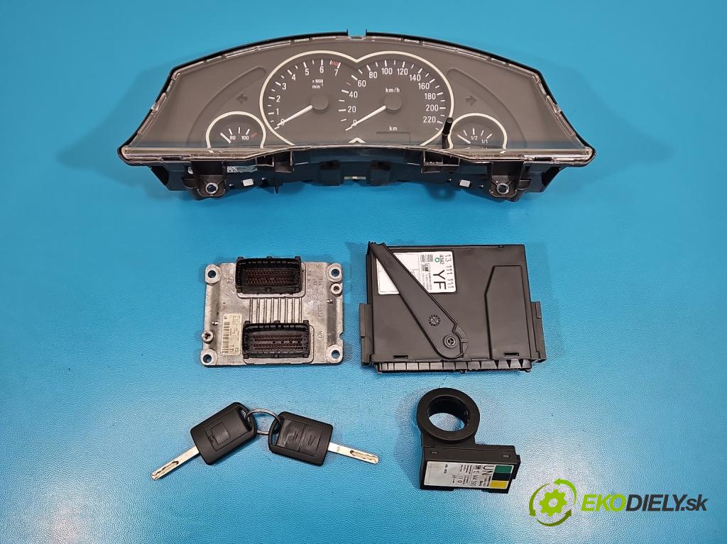 Opel Meriva A 2002-2010 1.4 16V 90 HP manual 66 kW 1364 cm3 5- riadiaca jednotka motora 0261208255