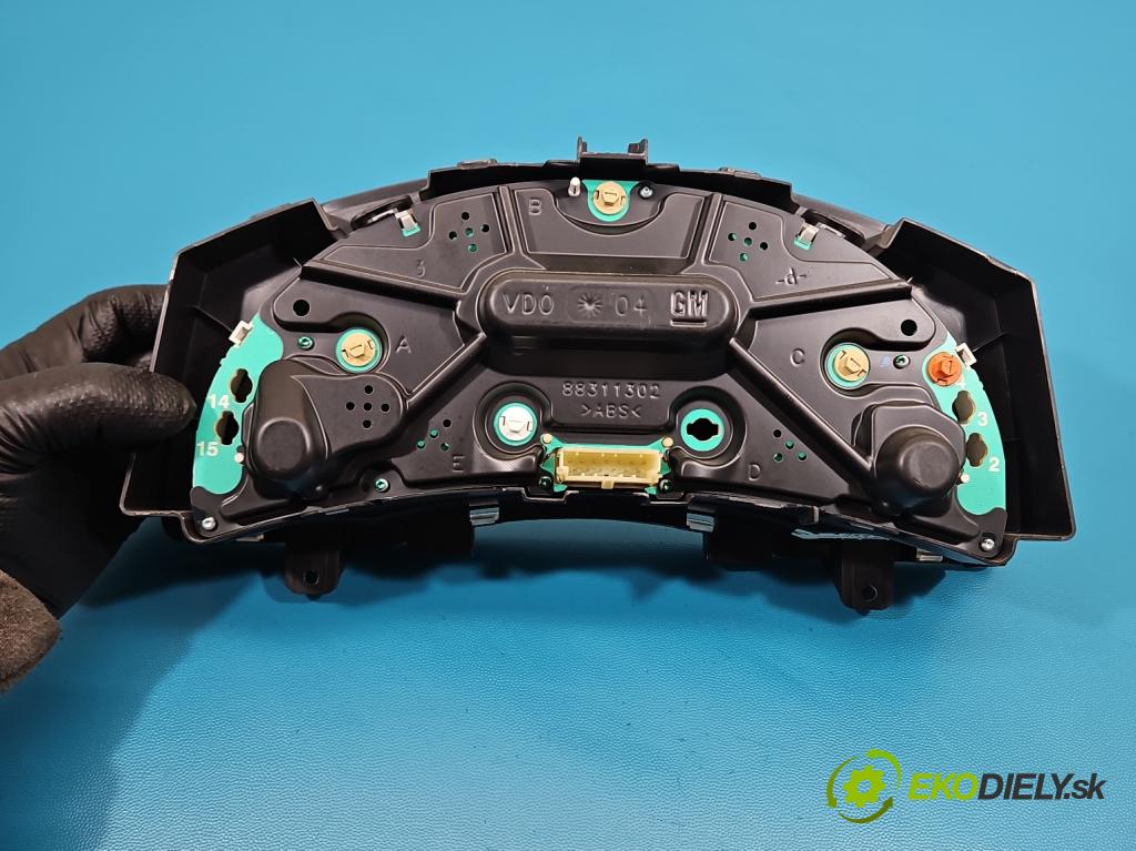 Opel Meriva A 2002-2010 1.4 16V 90 HP manual 66 kW 1364 cm3 5- riadiaca jednotka motora 0261208255