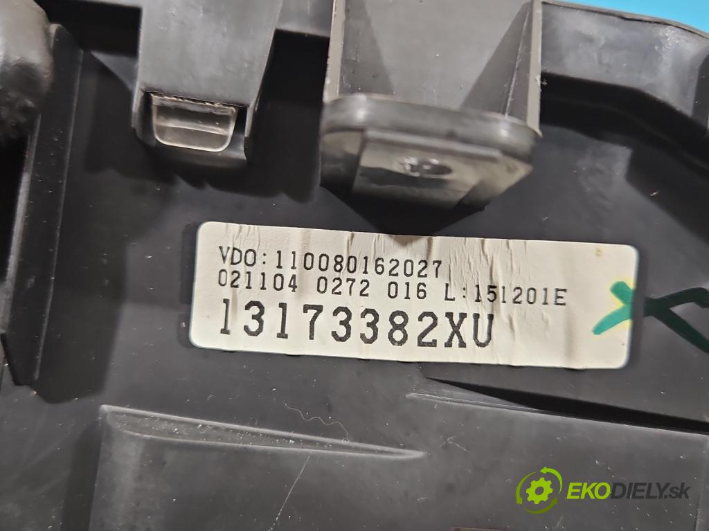 Opel Meriva A 2002-2010 1.4 16V 90 HP manual 66 kW 1364 cm3 5- riadiaca jednotka motora 0261208255