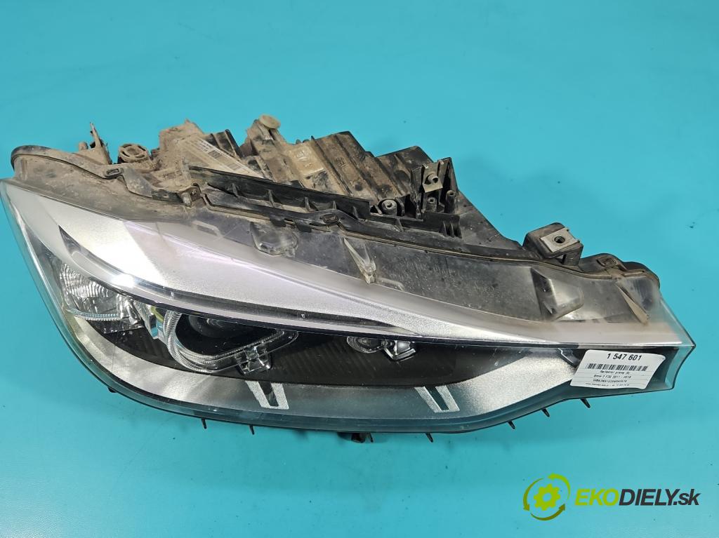 Bmw 3 F30 2011-2018 2.0d 184hp manual 135 kW 1995 cm3 5- Reflektor: pravý 7259554 (Svetlo predné pravé)