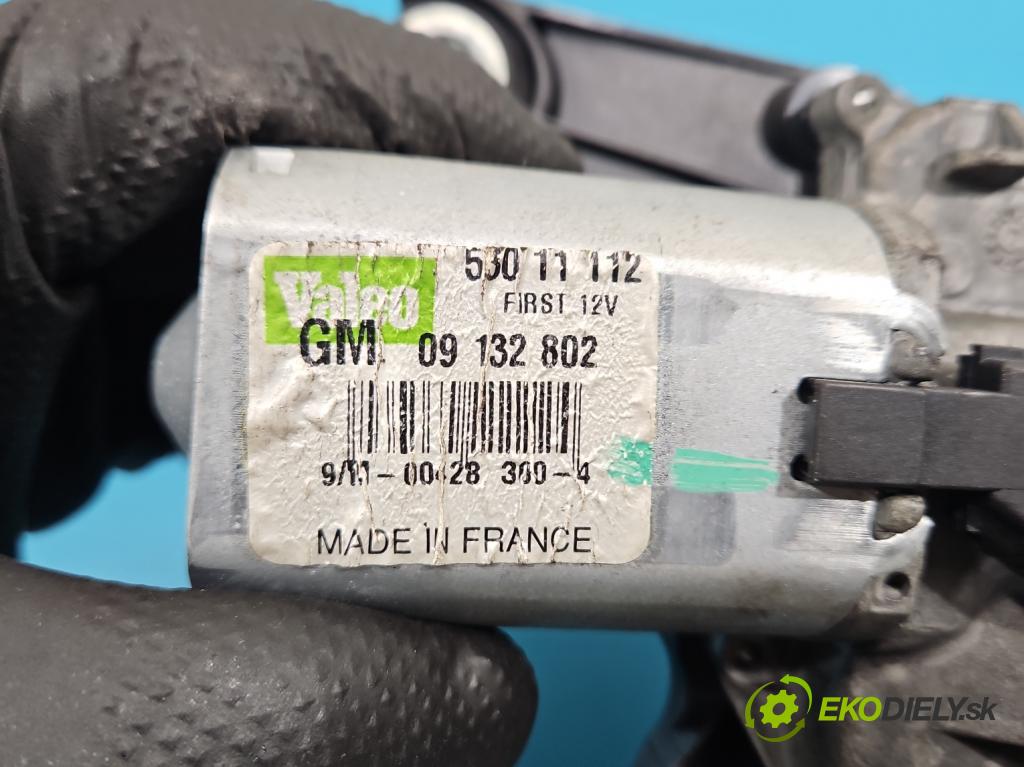 Opel Meriva A 2002-2010 1.4 16V 90 HP manual 66 kW 1364 cm3 5- motor stieračov zadné 53011112