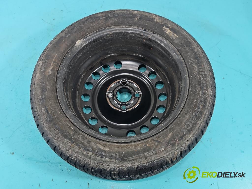 Opel Meriva A 2002-2010 1.4 16V 90 HP manual 66 kW 1364 cm3 5- koleso rezervne 15"