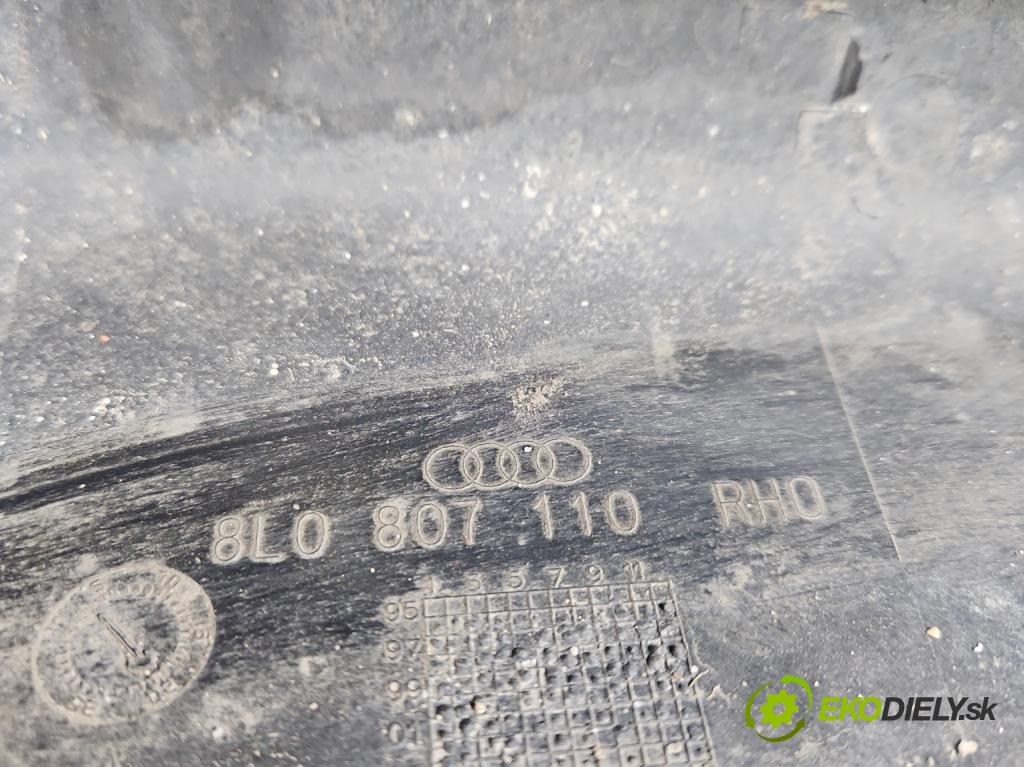 Audi A3 8L 1996-2003 1.8 20V 125 hp manual 92 kW 1781 cm3 3- nárazník přední 8L0807111 (Klika dveří ostatní)