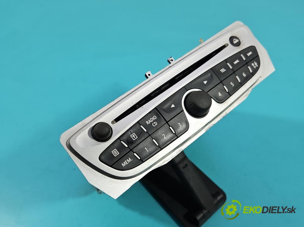 Renault Megane III 2008-2016 1.5 dci 106 HP manual 78 kW 1461 cm3 5- Radio originál 7649167391