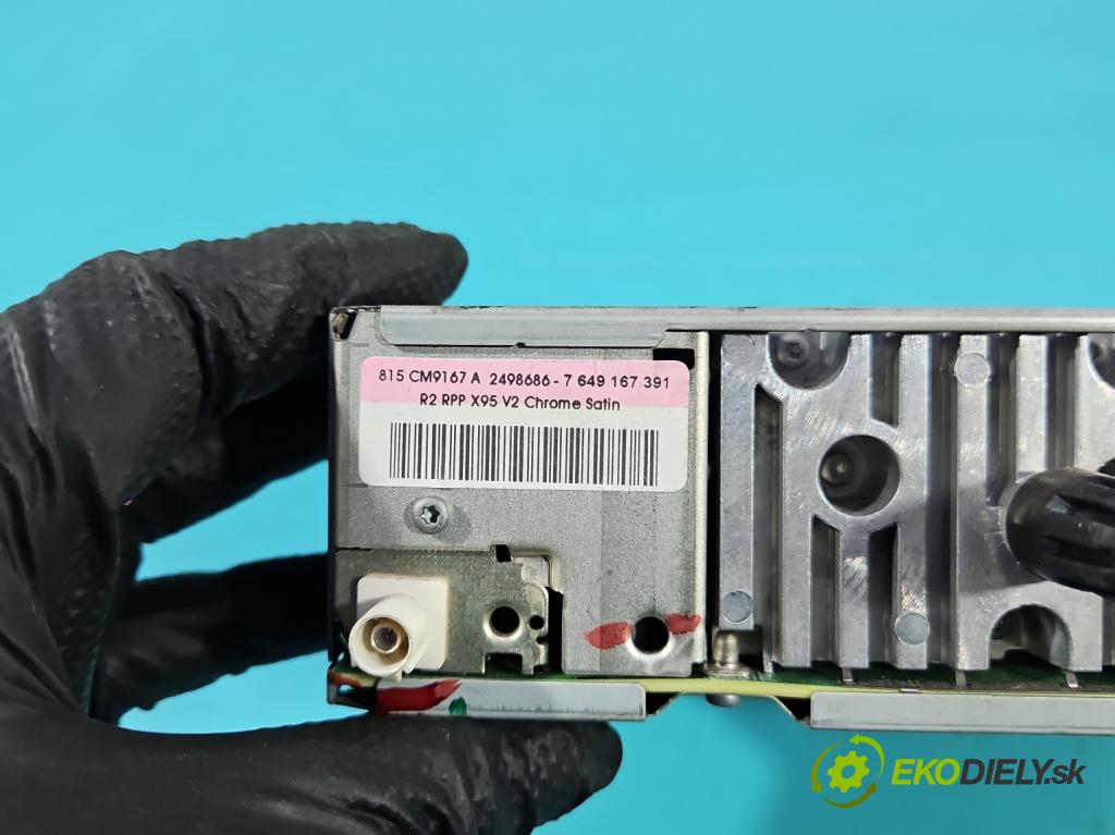 Renault Megane III 2008-2016 1.5 dci 106 HP manual 78 kW 1461 cm3 5- Radio originál 7649167391