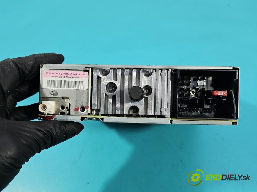 Renault Megane III 2008-2016 1.5 dci 106 HP manual 78 kW 1461 cm3 5- Radio originál 7649167391