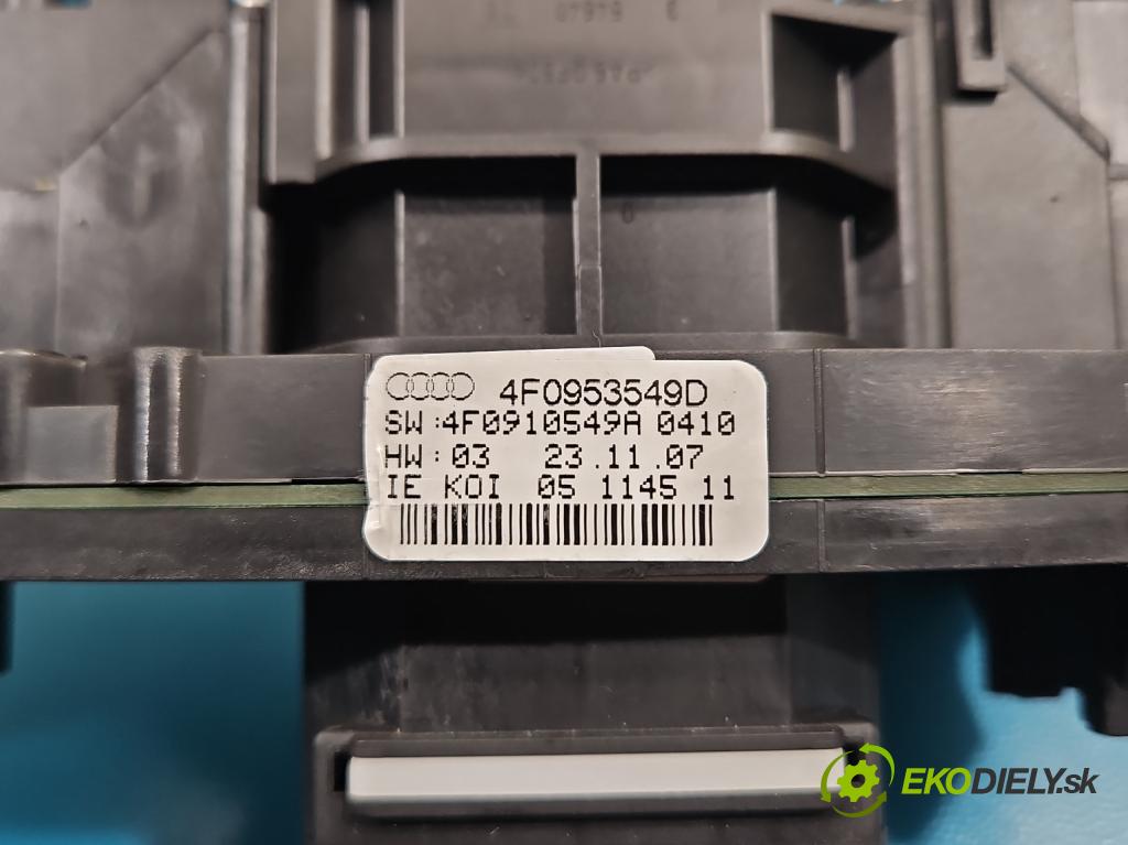 Audi Q7 2005-2015 4.2 TDI 326KM automatic 240 kW 4134 cm3 5- prepínač komplex: 4F0953549D (Prepínacie páčky pod volantom)