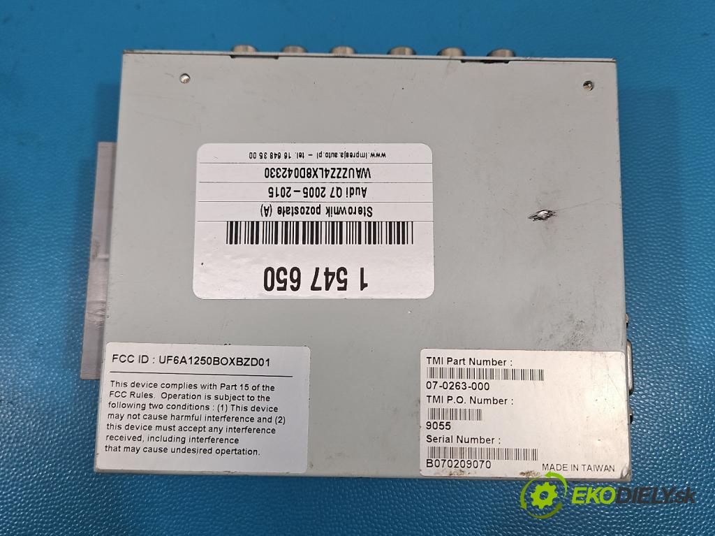 Audi Q7 2005-2015 4.2 TDI 326KM automatic 240 kW 4134 cm3 5- riadiaca jednotka ostatné B070209070