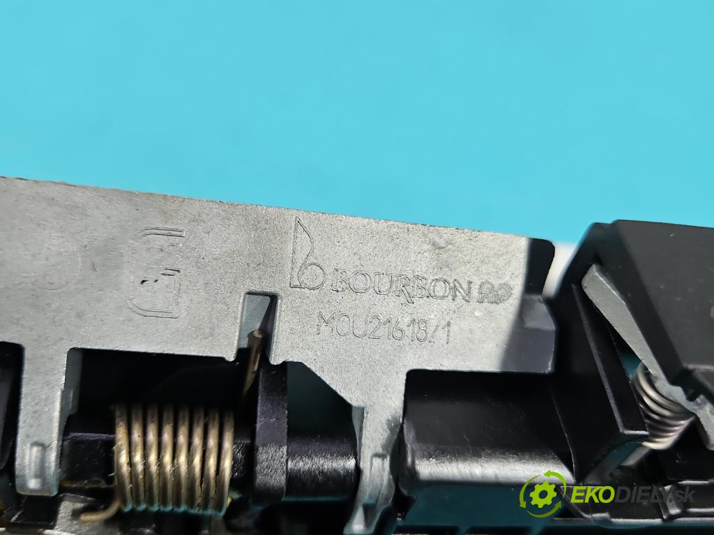 Renault Kadjar 2015-2022 1.2 131 HP manual 96 kW 1197 cm3 5- rukoväť predné ľavé mimo: 806074307R (Kľučka dverí vonkajšia predná ľavá)