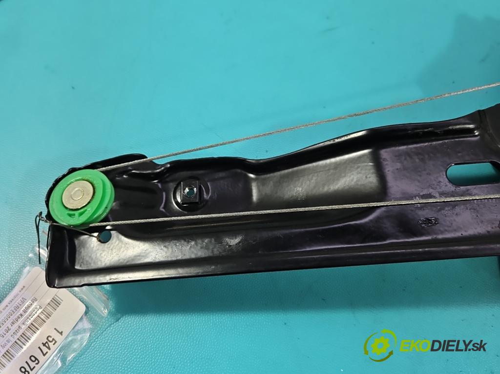 Renault Kadjar 2015-2022 1.2 131 hp manual 96 kW 1197 cm3 5- mechanismus stahování přední levý 807218568R