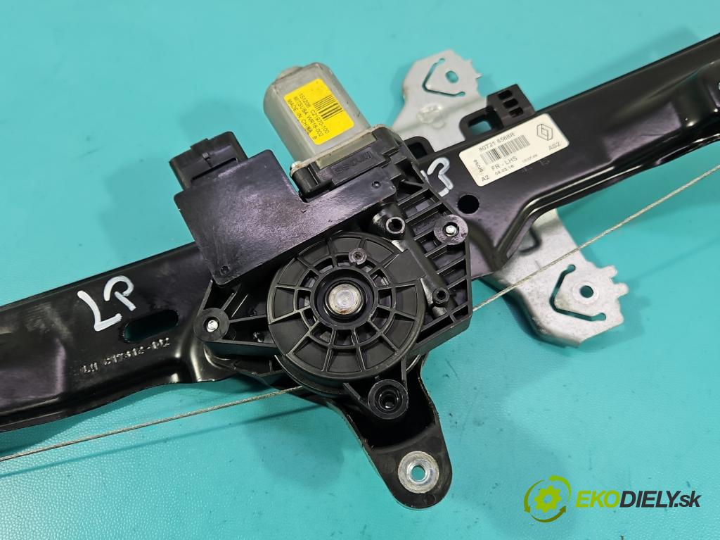 Renault Kadjar 2015-2022 1.2 131 hp manual 96 kW 1197 cm3 5- mechanismus stahování přední levý 807218568R