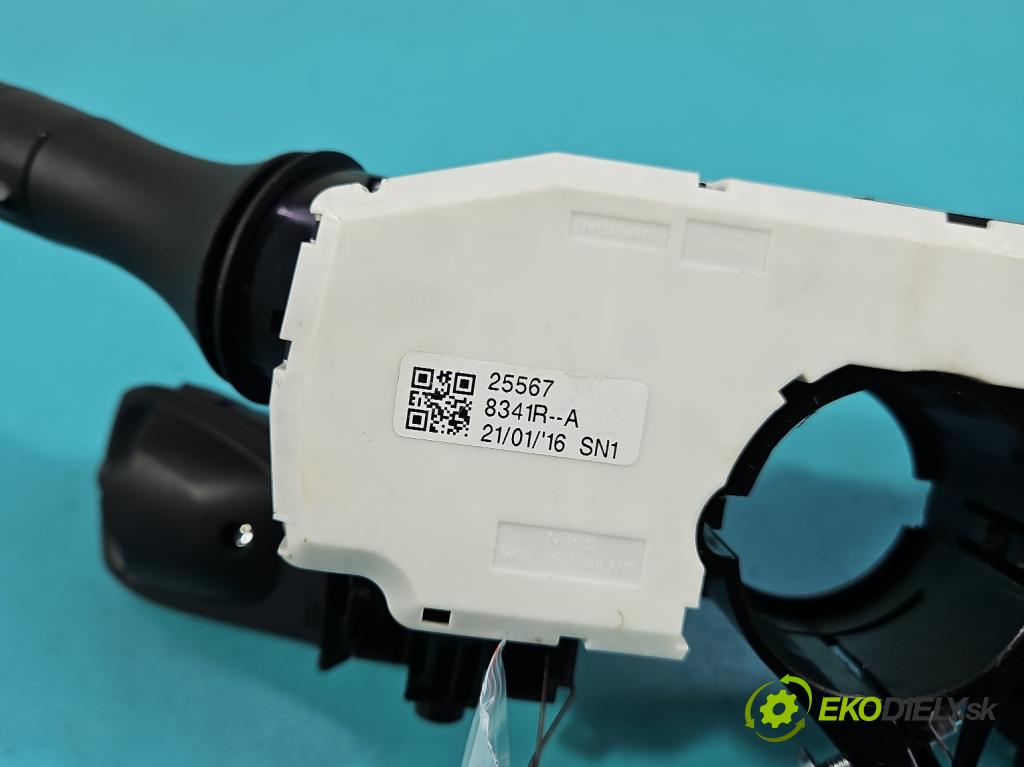 Renault Kadjar 2015-2022 1.2 131 hp manual 96 kW 1197 cm3 5- Přepínač sdružený 255678341R (Páčky pod volantem)