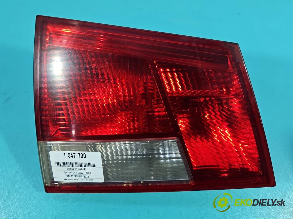 Opel Vectra C 2002-2008 1.9 cdti 120 HP manual 88 kW 1910 cm3 5- svetlo / reflektor zadné ľavé 24469463 (Kľučka dverí ostatné)