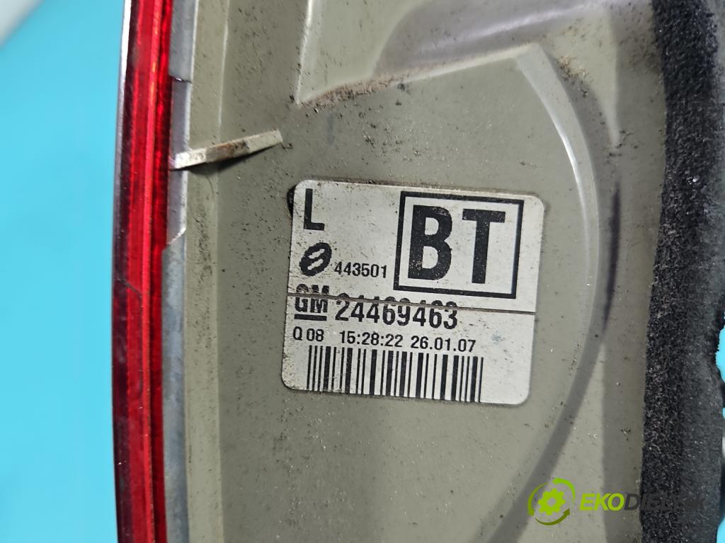 Opel Vectra C 2002-2008 1.9 cdti 120 HP manual 88 kW 1910 cm3 5- svetlo / reflektor zadné ľavé 24469463 (Kľučka dverí ostatné)