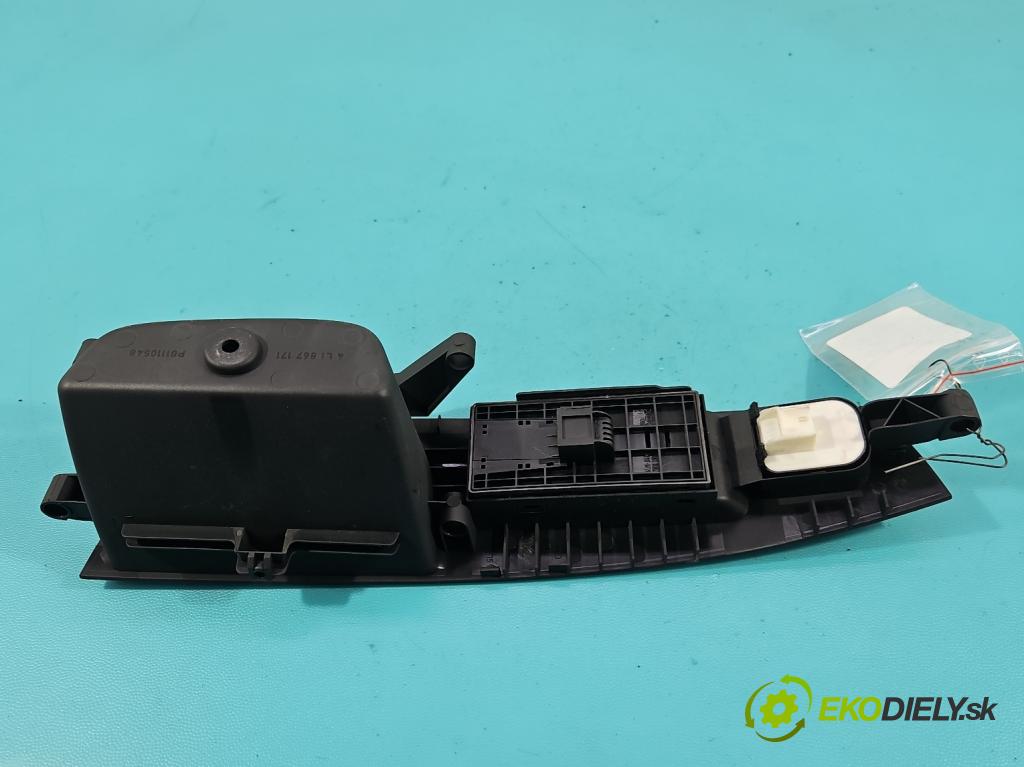 Audi Q7 2005-2015 4.2 TDI 326KM automatic 240 kW 4134 cm3 5- prepínač okien spätných zrkadiel 4L1867171