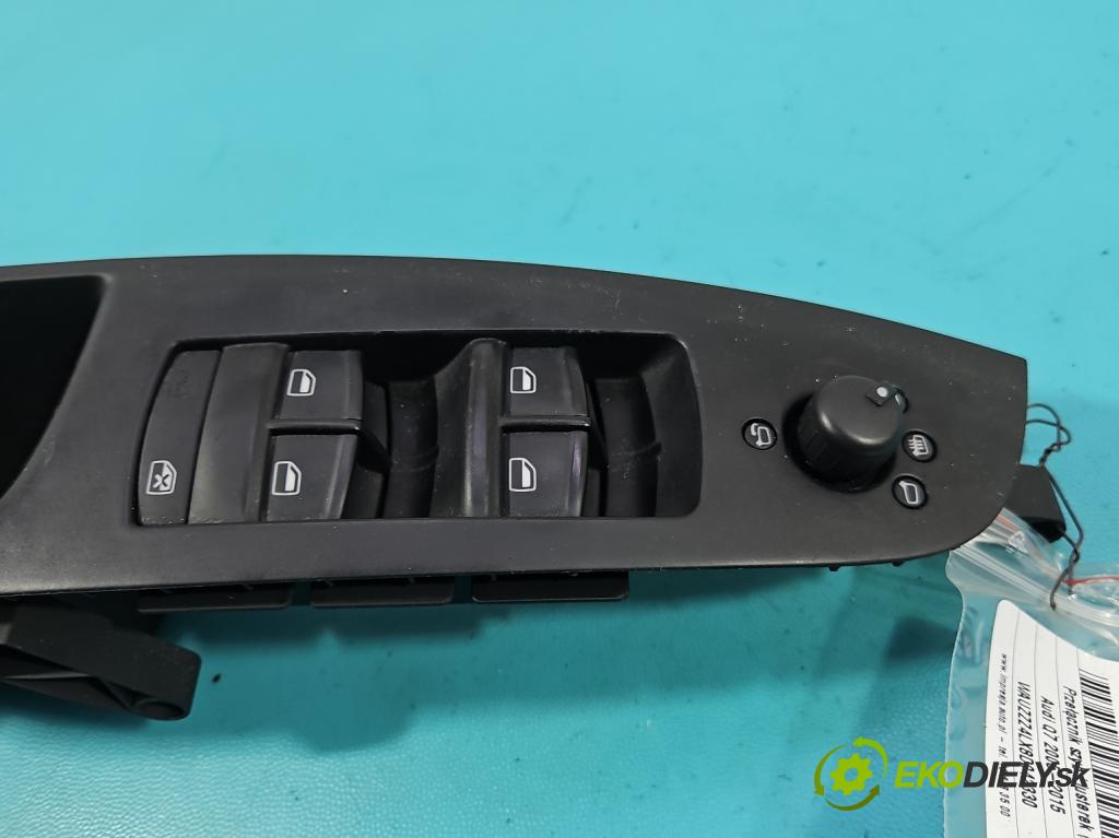 Audi Q7 2005-2015 4.2 TDI 326KM automatic 240 kW 4134 cm3 5- prepínač okien spätných zrkadiel 4L1867171