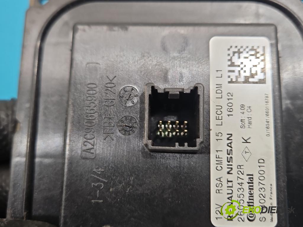 Renault Kadjar 2015-2022 1.2 131 HP manual 96 kW 1197 cm3 5- modul lampy: 260553472R