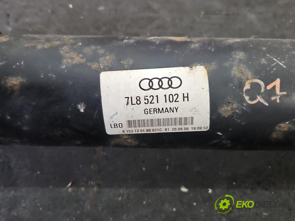 Audi Q7 2005-2015 4.2 TDI 326KM automatic 240 kW 4134 cm3 5- Hřídel: zadné 7L8521102H (Kardaňový hriadeľ)