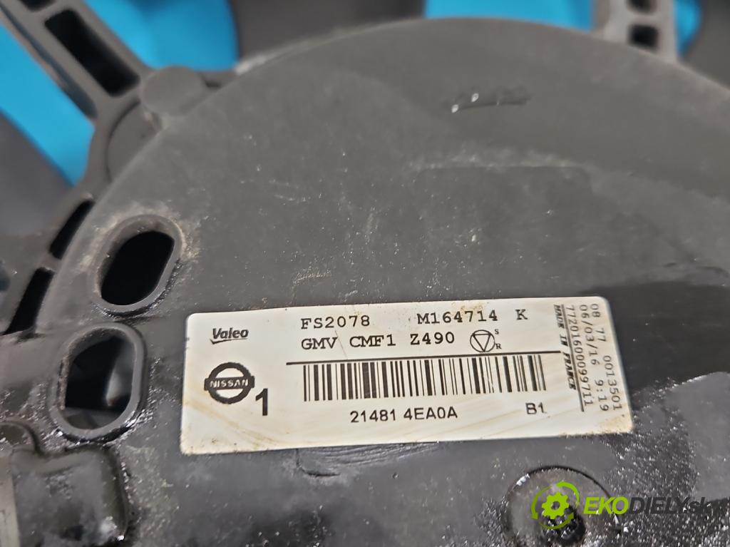 Renault Kadjar 2015-2022 1.2 131 HP manual 96 kW 1197 cm3 5- Ventilátor chladiča M164714K