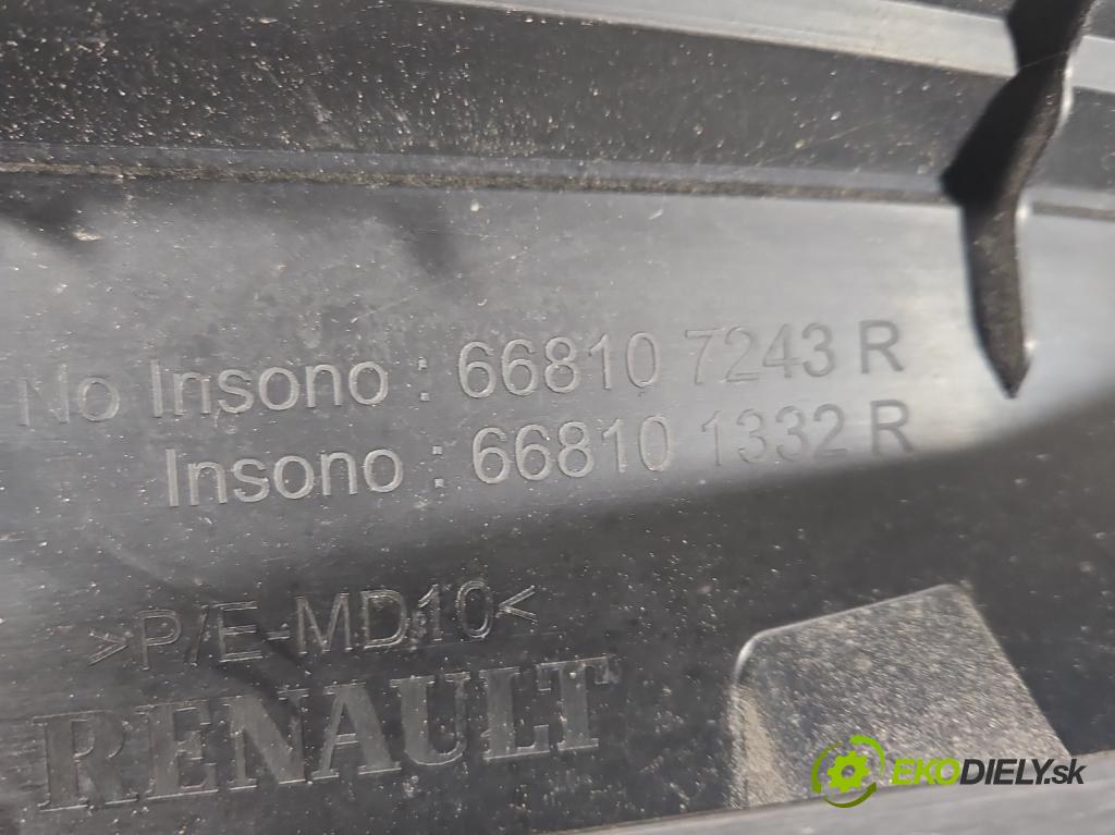 Renault Kadjar 2015-2022 1.2 131 HP manual 96 kW 1197 cm3 5- torpédo 668107243R (Torpédo (plast pod čelným sklom))