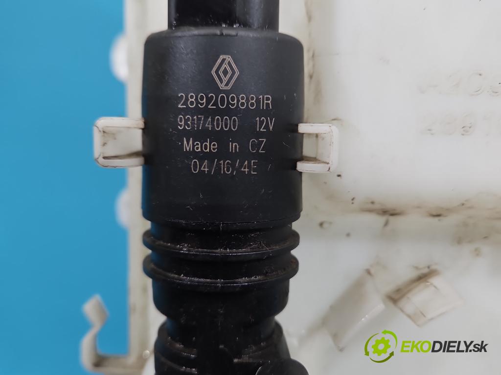 Renault Kadjar 2015-2022 1.2 131 hp manual 96 kW 1197 cm3 5- nádržka tekutina: ostřikovačů 289108267R