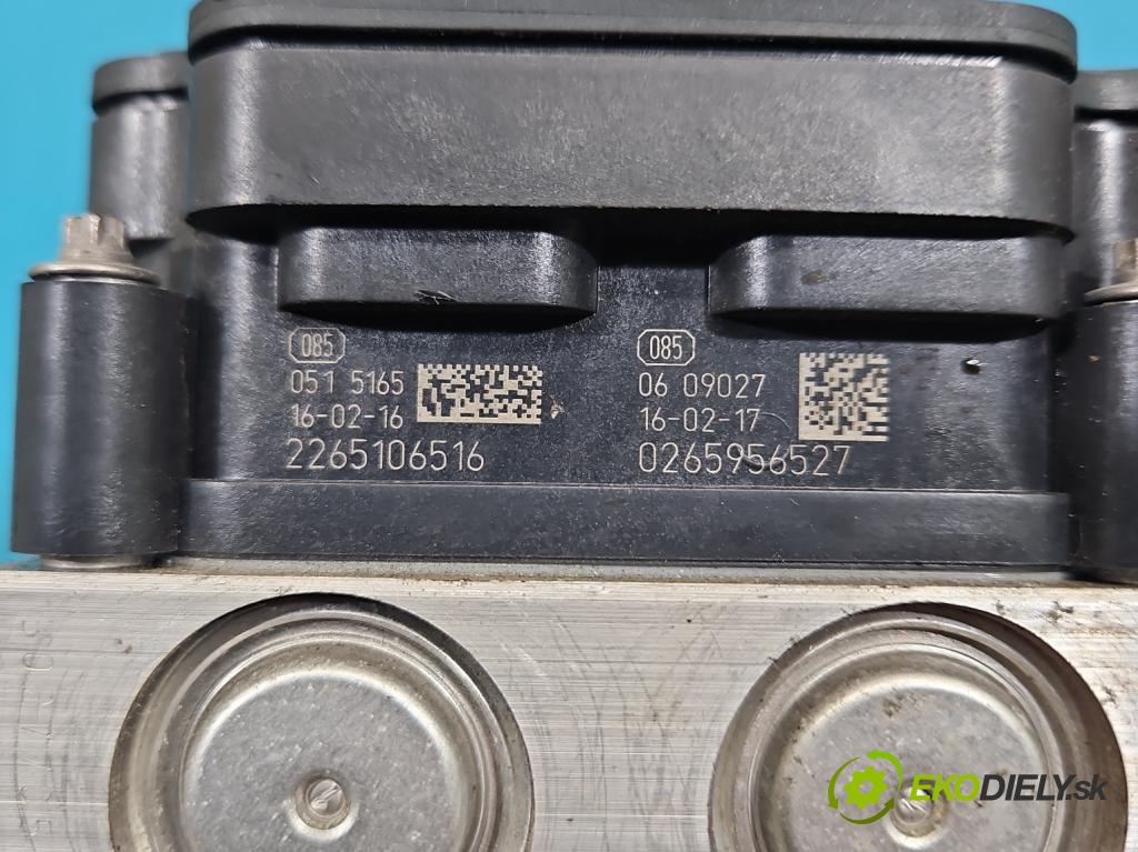 Renault Kadjar 2015-2022 1.2 131 HP manual 96 kW 1197 cm3 5- čerpadlo abs 0265956527 (Pumpa ABS)