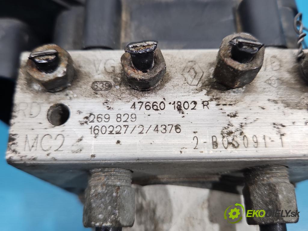 Renault Kadjar 2015-2022 1.2 131 HP manual 96 kW 1197 cm3 5- čerpadlo abs 0265956527 (Pumpa ABS)