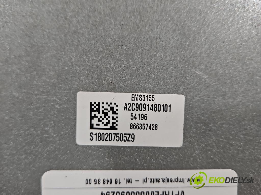 Renault Kadjar 2015-2022 1.2 131 HP manual 96 kW 1197 cm3 5- riadiaca jednotka motora 237106288R